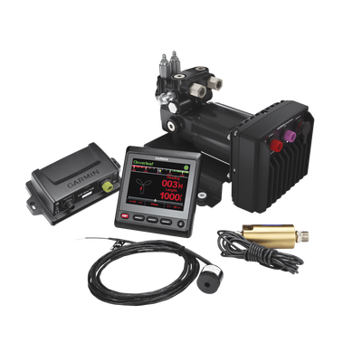 kit de Piloto automático con caja de control Reactor™ 40, pantalla GHC 20 y bomba SmartPump.
