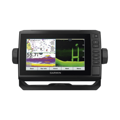 EchoMAP UHD 72cv con transductor GT24-TM, pantalla de 7", mapa base precargado