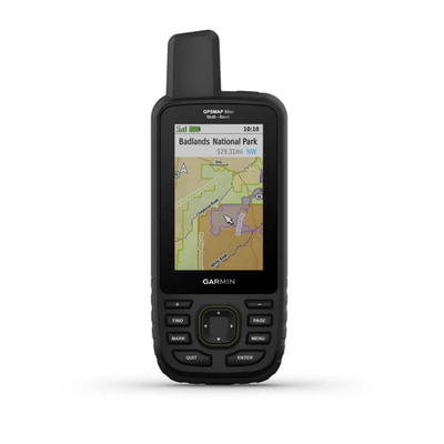 GPS portátil GPSMAP 66sr, dispositivo portátil multisatelital de alta precision, con mapas topográficos instalados.