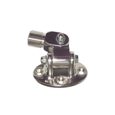 Montaje de acero inoxidable ovalado, con rosca estándar 1" x 14 hilos
