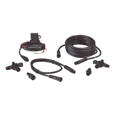 Kit de Conexión NMEA 2000® / Incluye Cables de Extensión 0.61 m y 4.55 m / 2 Conectores T / 2 Terminadores de Red / Cable de Alimentación 0.6 m