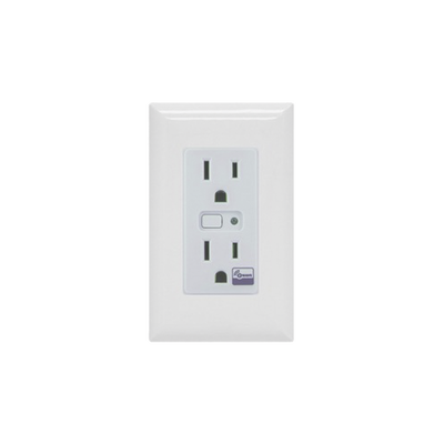 (ZWAVE) Tomacorriente con señal inalambrica Z-WAVE, compatible con HUB HC7, C8, puede ser un panel de alarma L5210, L7000 con Total Connect y Alarm.Com