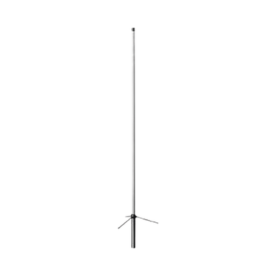 Antena base UHF, fibra de vidrio ajustable, rango de frecuencia 406 - 512 MHz