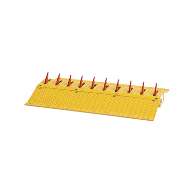Picos poncha llantas autónomo / No requiere barrera vehicular / Para delimintar dirección de tráfico vehicular / Compatible con 1601-088 / Mide 90cm (3ft) / Fácil instalación de sobreponer