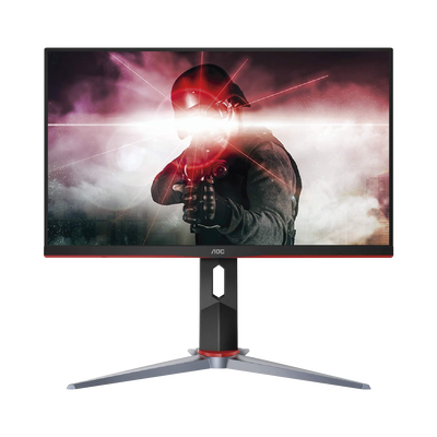 Monitor 27" GAMING Backlight-LED IPS, Resolución 1920 x 1080p 144Hz, con Entradas de Video VGA / HDMI / DISPLAYPORT .  Bisel Ultra Delgado. Compatible con VESA