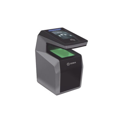 Lector de huella MorphoWave Compact / lector Multiformato MIFare, DESFire, Prox HID, ICLASS/ QR/ IP65 / PoE