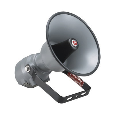 Altavoz amplificado 300X SelecTone® de 15 W a prueba de explosiones. 120 VCA Color Gris