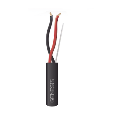 Carrete de Cable 305 Metros / 2 x 18 AWG FPL / Cable Direct Burial / Para uso en Intemperie / Uso en Aplicaciones en Sistemas de Detección de Incendio y Sistemas de Evacuación