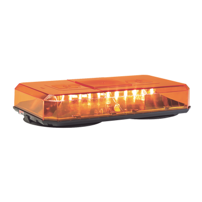 Mini barra de luces Highlighter LED, color Ámbar, Montaje de Succión e Imán, Ideal para Seguridad Privada