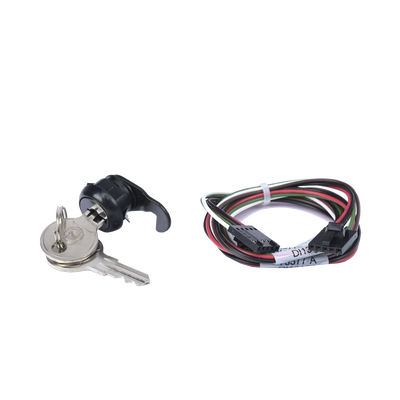 Kit de Cable y Chapa para Puerta de Enlace HON-CGW-MBB, Incluye Cable NUP de 30 Pulgadas, Chapa y Juego de Llaves