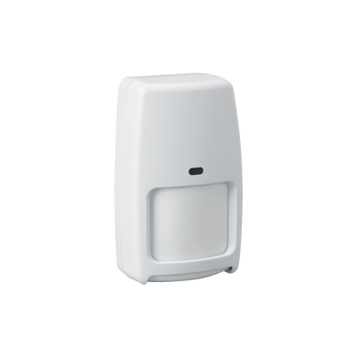 Sensor Inalambrico de Doble Teconolgia Movimiento y Microondas, Angulo de 90º Cobertura de 15m. / Batería de Larga Duración 3-5 años