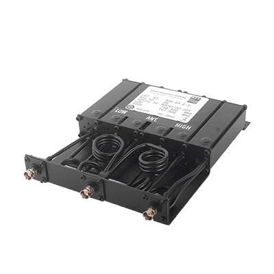 --DESCONTINUADO-Duplexer Compacto de Rechazo de Banda, 154-164 MHz, 6 cavidades, 50 Watt.