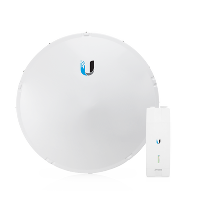 Radio de Backhaul de alta capacidad hasta 1.2 Gbps, banda licenciada 11 GHz (10.7-11.7 GHz), Incluye antena AF-11G35 y un duplexer banda alta AF-11-DUP-H