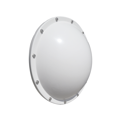 Radomo de Fibra de Vidrio para Antena Direccional AJ-600-34 (Reduce el impacto del viento en la Antena y Torre).