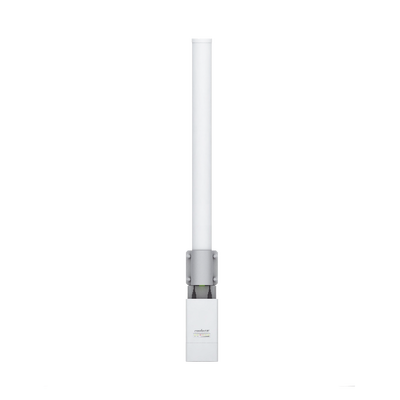 Antena omnidireccional, potente cobertura de 360°, doble polaridad MIMO 2x2, frecuencia 2 GHz (2.35-2.55 GHz) de 10 dBi