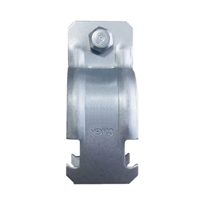 Abrazadera Unicanal para Conduit Cédula 40 de 1 1/2" (38 mm).