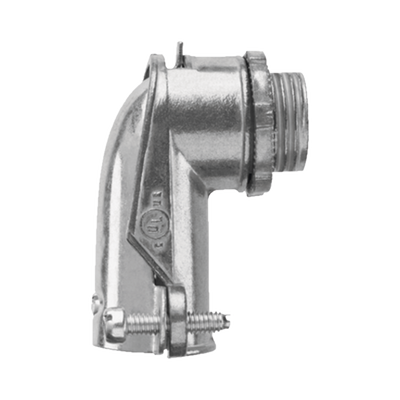 Conector curvo para tubo flexible 3/8" (9.5 mm)