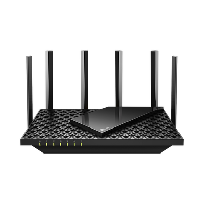 Router WiFi 6 Doble Banda / AX5400 MU-MIMO 4X4 y OFDMA / 1 puerto WAN 10/100/1000 Mbps / 4 puertos LAN 10/100/1000 Mbps / 1 puerto USB 3.0 / 6 potentes antenas / Administración App (Tether) o Página web / Protección HomeShield