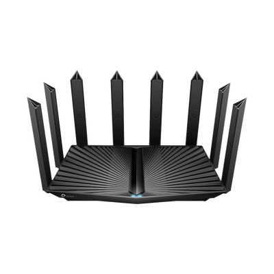 Router WiFi 6 Triple Banda AX6600 MU-MIMO / 1 Puerto WAN/LAN 2.5 Gbps / 1 Puerto WAN/LAN 1Gbps / 3 Puertos LAN 1Gbps / 2 puerto USB 3.0 / OneMesh ™ / Adminitración App (Tether) o Página web / Protección HomeShield