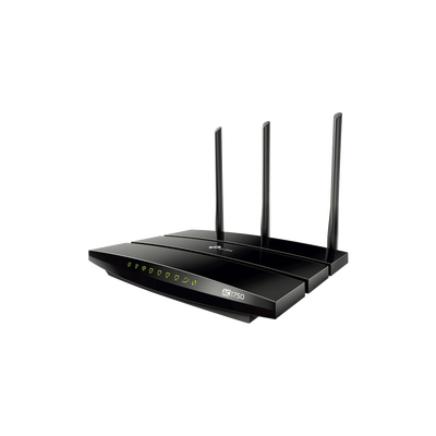 Router inalámbrico AC 1750 doble banda 1 puerto WAN 10/100/1000 Mbps Y 4 puertos LAN 10/100/1000 Mbps, 1 puertos USB 2.0