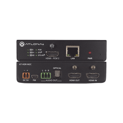 Convertidor de audio multicanal 4K HDR