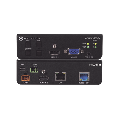 HDMI (2 INPUT) PLUS VGA SWITCHER ; CONTROL ; AND HDBASET OUTPUT (100 M)