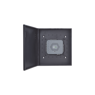 Controlador de Acceso / 1 Puerta / PoE / NO requiere Software / Biometría Integrada / 5,000 Huellas / Incluye Fuente y Gabinete