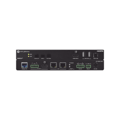 OMEGA 4K/UHD HDMI OVER HDBASET RECEIVER W/SCALER ; ETHERNET ; RS232 ; AUDIO OUTPUT ;