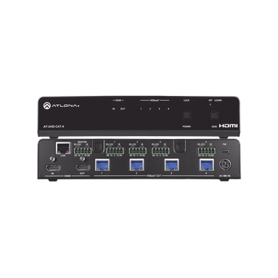 4K/UHD HDBASET HDMI 1 X 4 DISTRIBUTION AMPLIFIER