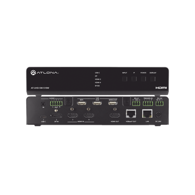 FIVE-INPUT UNIVERSAL SWITCHER WITH WIRELESS PRESENTATION LINK EU MODEL