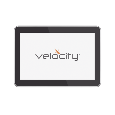Panel táctil Velocity de 10″ / Versátil / Iluminación del bisel / Montaje flexible