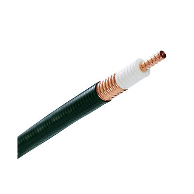 Cable coaxial HELIAX 1-1/4", cobre corrugado, blindado, impedancia 50 Ohms