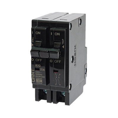 Interruptor Termomagnético Enchufable, Serie: B2Q, 2P, 60A, 240V (SKU:1002286)