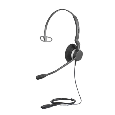 Jabra Biz 2300 Mono con conexión QD, resistente para contact center con brazo articulado con giro de 360º (2303-820-105)