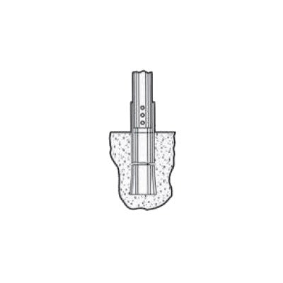 Base para torre autosoportada TBX-64 y TBX56.