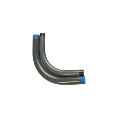 Codo Conduit Rígido de Aluminio de 1/2" (13 mm) / Recubierto de PVC / Interior de Uretano.