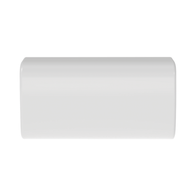 Unión recta, para uso con canaleta LD5, material ABS, Color Blanco