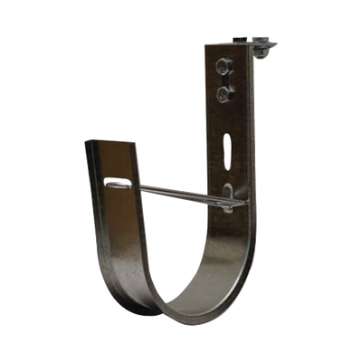 Soporte (Gancho) tipo J-Hook, hasta 115 cables Cat6, ideal para soportar cableado en los espacios de manipulación al aire, Para instalación en interior