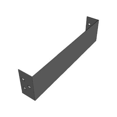 Placa de Cierre para Escalera de Aluminio / Peralte 3 1/4" / Ancho 9" / Incluye Tornillería (CHPCE314X9AK)