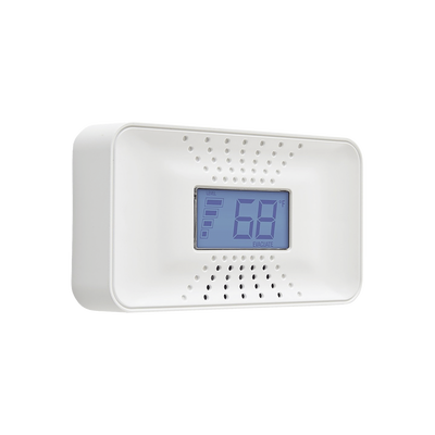 Alarma de monóxido de carbono (CO) con batería de 10 años y display digital de temperatura