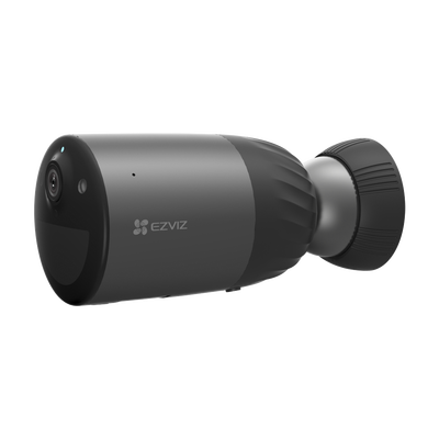 Cámara IP Inalámbrica Con Batería Recargable (Cero Cables) / Colores en Oscuridad / 2 Megapíxel / Sirena y Estrobo / Alertas de Audio Personalizable / Uso en Exterior / Grabación en la Nube / Almacenamiento Interno