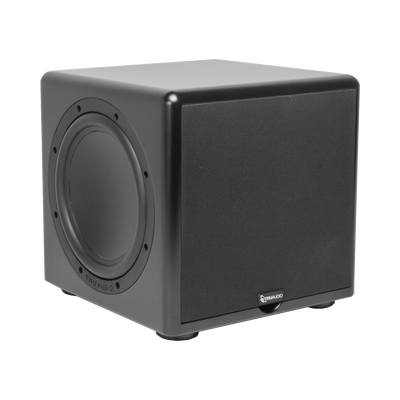 Subwoofer compacto de 12 in | 2 radiadores pasivos | amplificador interno de 350W
