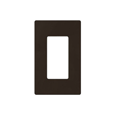 Placa de pared color café, para un Control Remoto PICO, switch o atenuador.