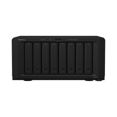 Servidor de Almacenamiento NAS Synology DiskStation DS1823xs+ | 8 Bahías | 144 TB Bruto | Expansión hasta 324 TB | 10GbE | RAID F1,0,1,5,6,10 | Caché SSD.