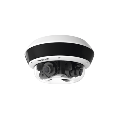 PanoVu Series / Vista Panorámica 360º / 4 Lentes Mot. 2.8 a 12 mm / 8 Megapixel en Total / DARKFIGHTER / IP67 / IK10 / Hi-PoE / WDR / 30 mts IR / MicroSD