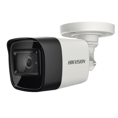 Bala TURBOHD 4K (8 Megapixel) / Gran Angular 102° / Lente 2.8 mm / Exterior IP67 / IR EXIR 30 mts / dWDR