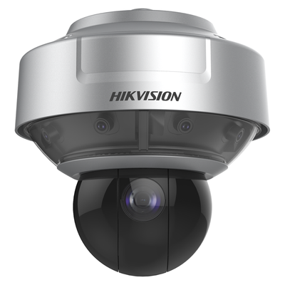 Domo PanoVu series / Vista Panorámica 360° / 8 Lentes de 4 Megapixel + PTZ 4 Megapixel de 40X Zoom / Posicionamiento 3D / IP66 / IK10 / WDR 120 dB / microSD