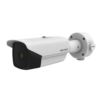 Bala IP Térmica 384 X 288 / Lente 15 mm / Termométrica / Detección de Temperatura / Anticorrosión / PoE / Exterior IP67 / MicroSD