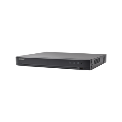 DVR 32 Canales TURBOHD + 8 Canales IP / 4 Megapixel / 2 Bahías de Disco Duro / 1 Canal de Audio / Videoanálisis