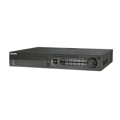 DVR 1080p /16 Canales TURBOHD + 2 Canales IP / 4 Canales de Audio / 4 Bahías de Disco Duro / Hik-Connect P2P / Entrada y Salida de Audio y Alarma